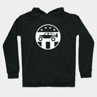 Patriotic Off Road 4wd Logo Hoodie